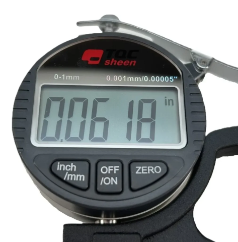 TQC 표면 조도 측정 및 필름 두께 측정기